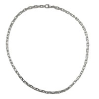 GALLAY Jewellery - Jewellery and decoration - Ankerkette, 6mm rhodiniert diamantiert, 50cm