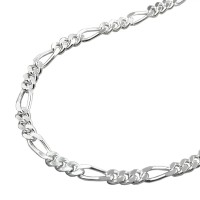 GALLAY Jewellery - Jewellery and decoration - Kette 3mm Figaro Panzer Silber 925 45cm