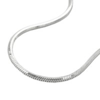 GALLAY Jewellery - Schmuck und Dekoration - Kette 1,3mm Schlangenkette fünfkantig diamantiert Silber 925 38cm