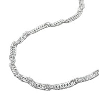 GALLAY Jewellery - Jewellery and decoration - Kette 2mm Singapurkette diamantiert Silber 925 45cm