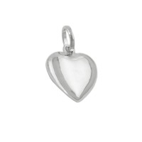 GALLAY Jewellery - Schmuck und Dekoration - Anhänger 10mm Herz rhodiniert Silber 925